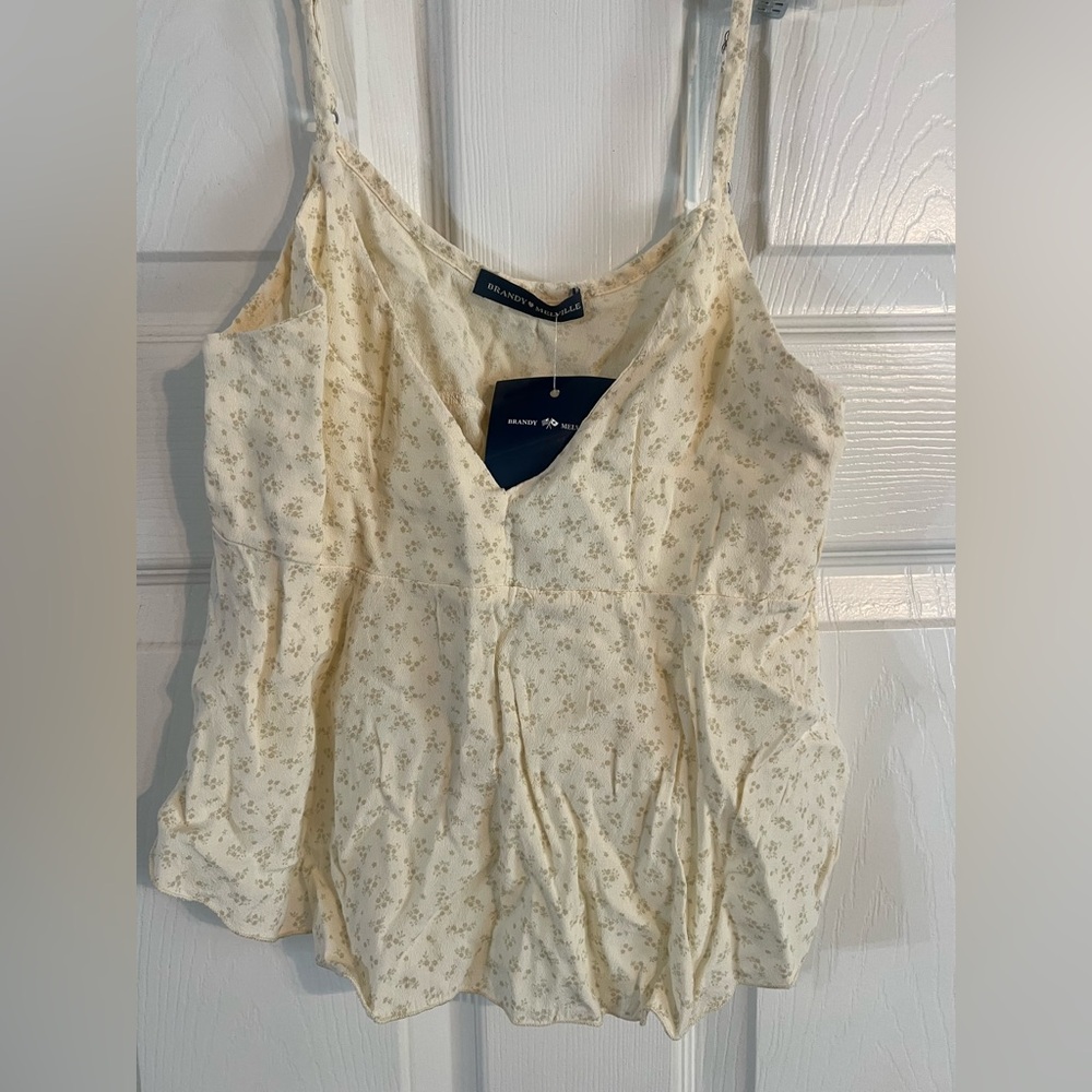 Brandy Melville Tiffany Floral Tank